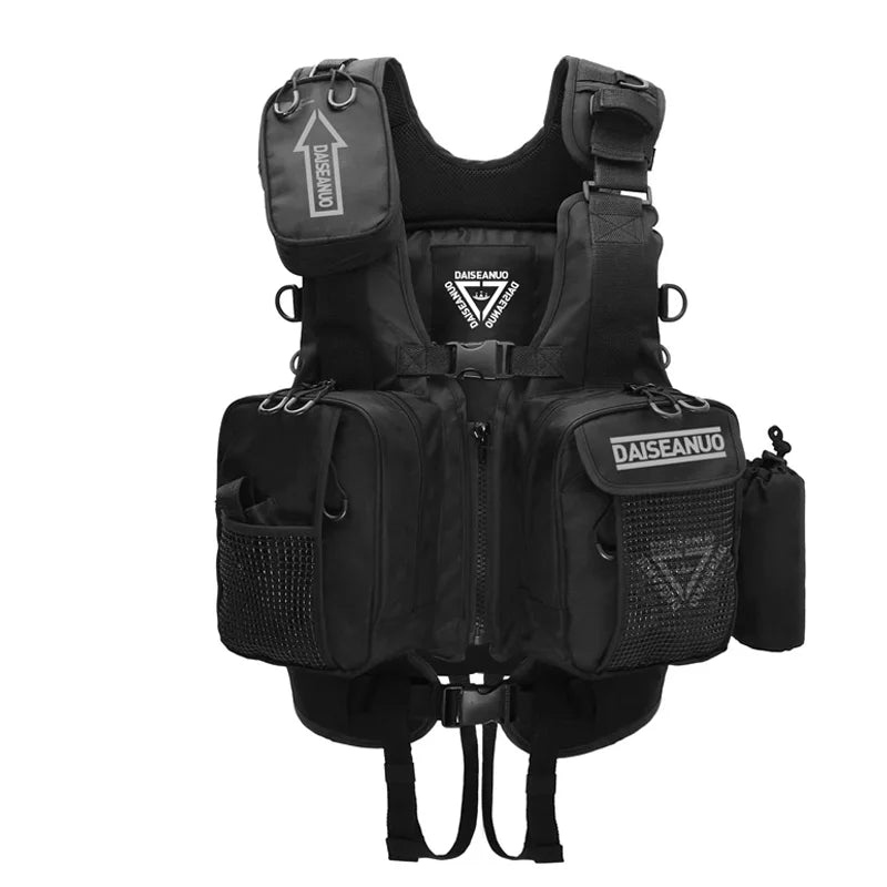 Daiseanuo Men's Multifunctional Fishing Vest for Outdoor Sports